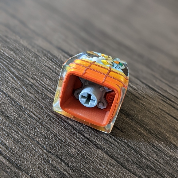 THE (QU)ACKTOR (SAR1) - cloudie duck keycap - Picture 4 of 7